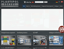 Tablet Screenshot of plastipol-scheu.de